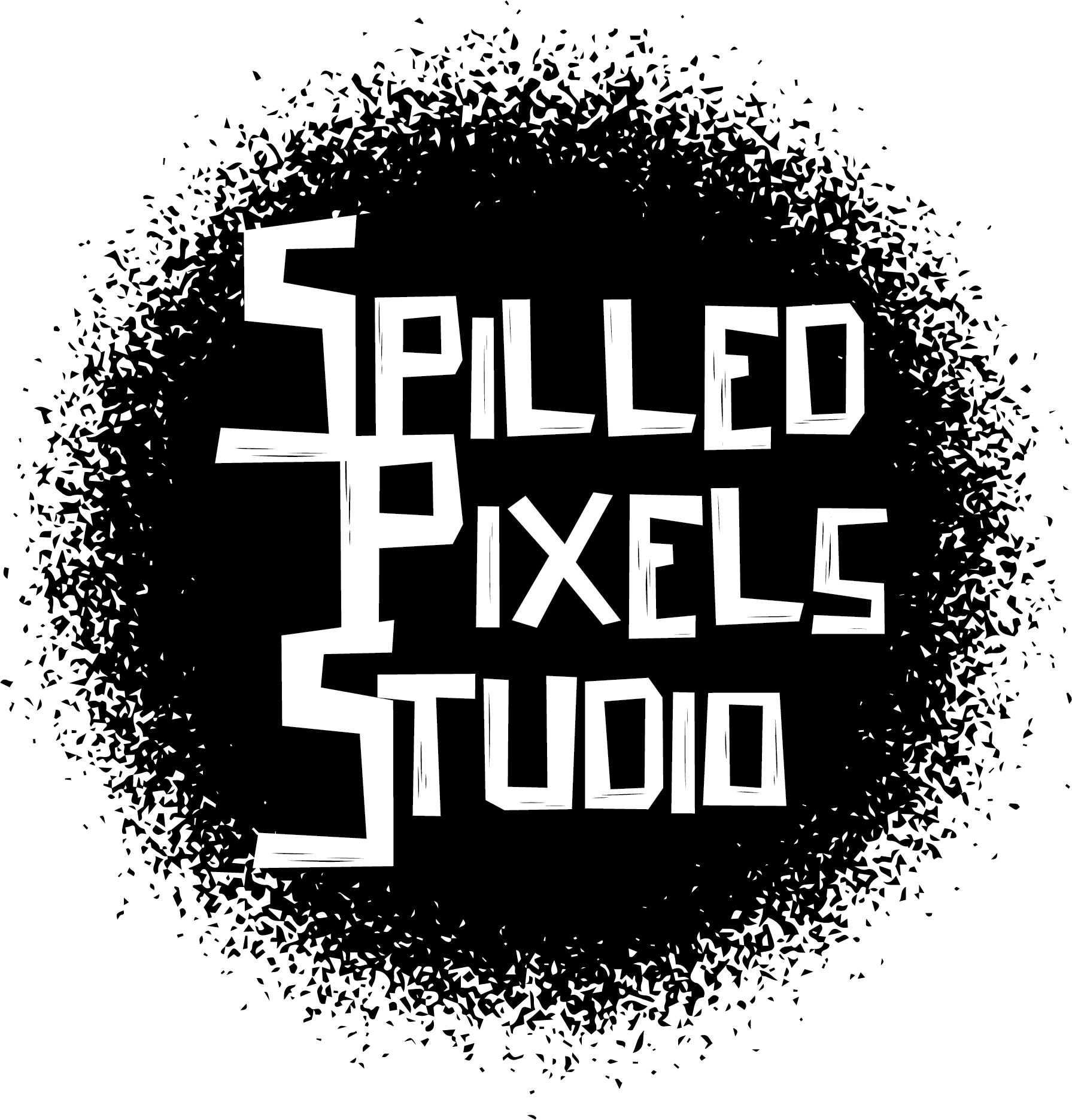 Spilled Pixels Studio Logo